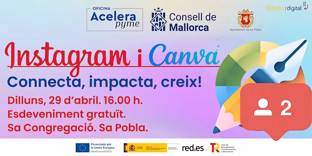 Jornada de Instagram-Canva. Sa Pobla