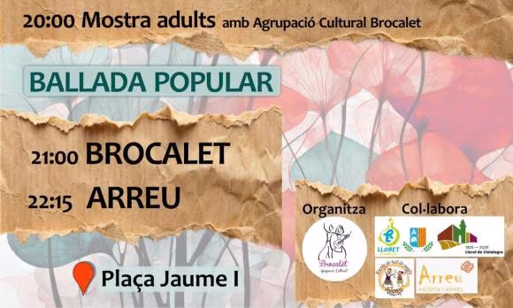 Lloret de Vistalegre, Ballada popular
