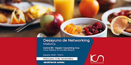 KCN Desayuno de Networking Mallorca - 5 de noviembre