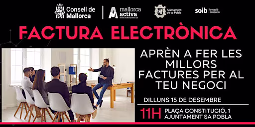 Curs de Factura Electrònica a Sa Pobla