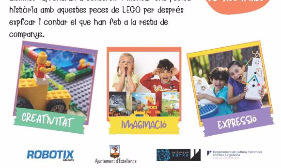 TALLER DE CREACIÓ D’HISTÒRIES AMB LEGO