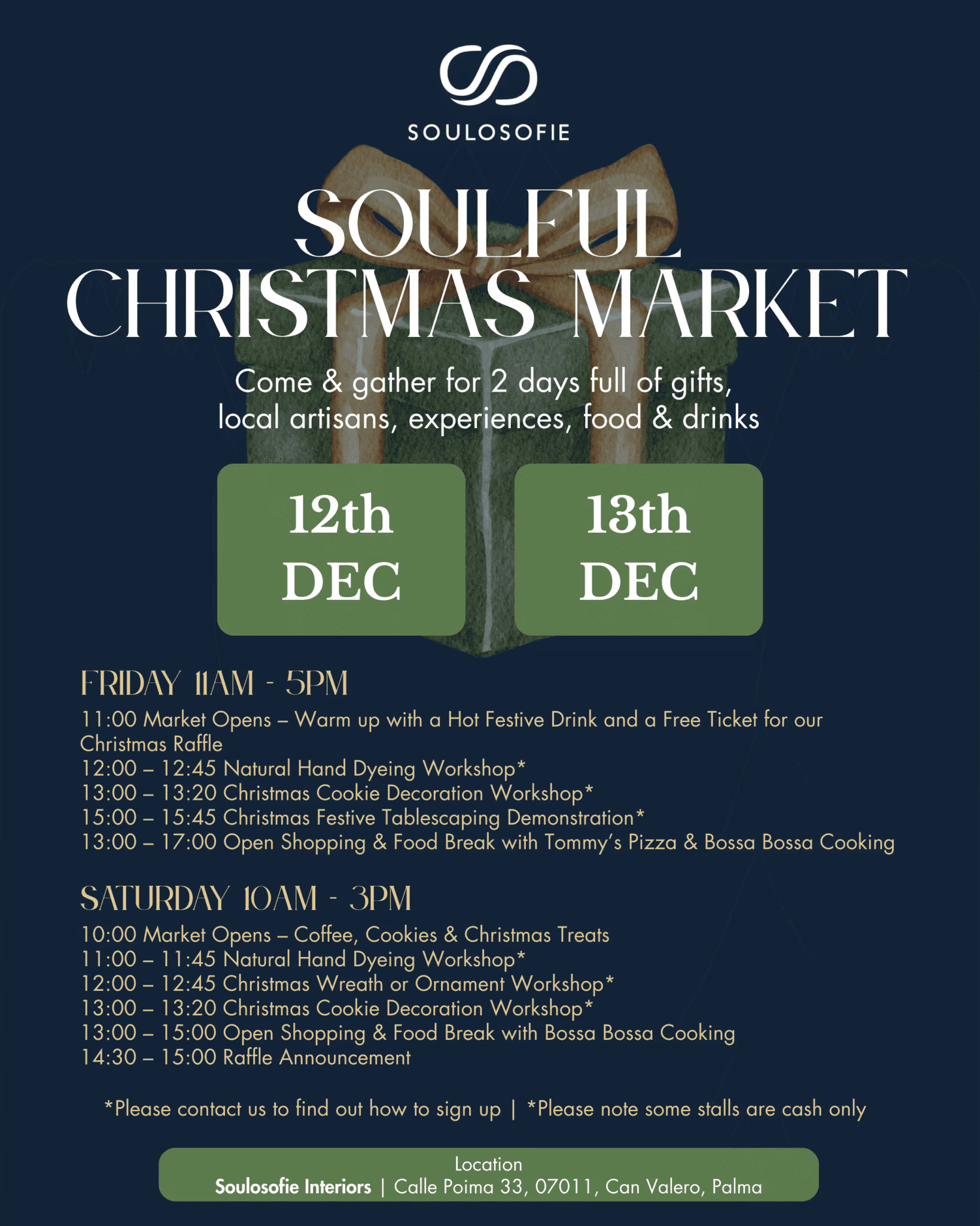 SOULFUL CHRISTMAS MARKET (Palma) 
