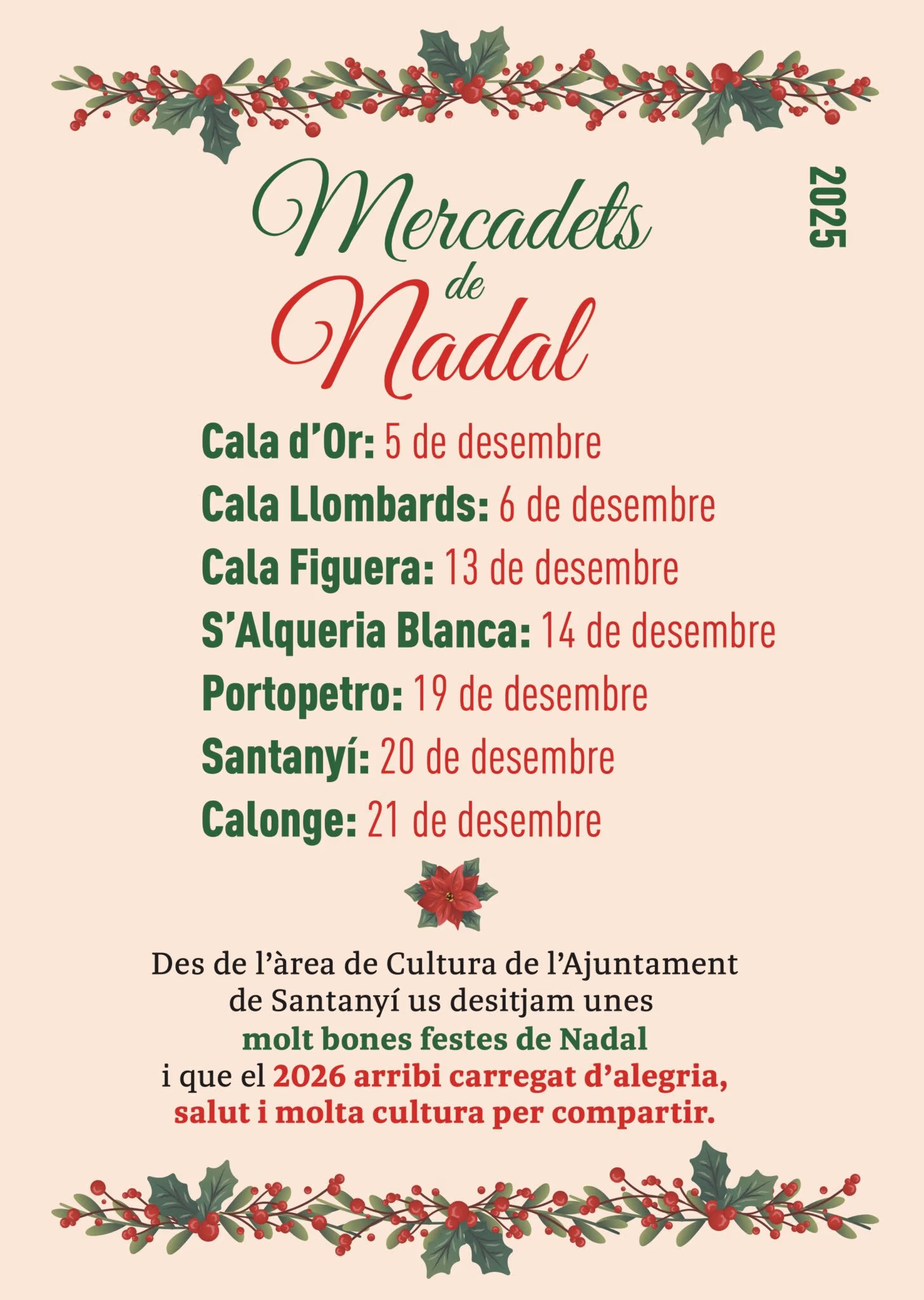 Christmas in Santanyí 2025 