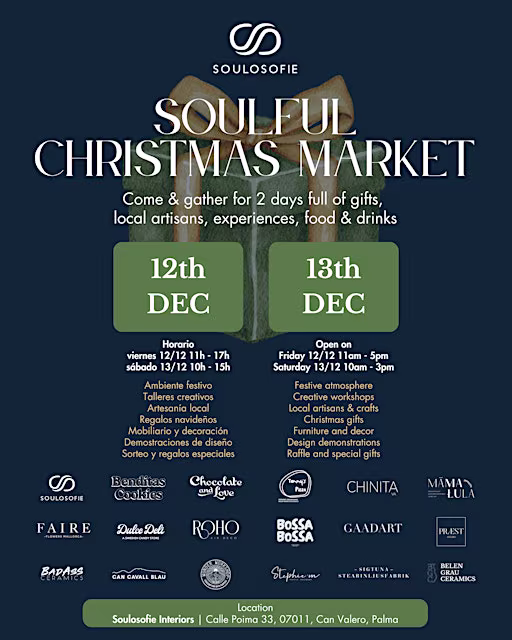 SOULFUL CHRISTMAS MARKET in Soulosofie