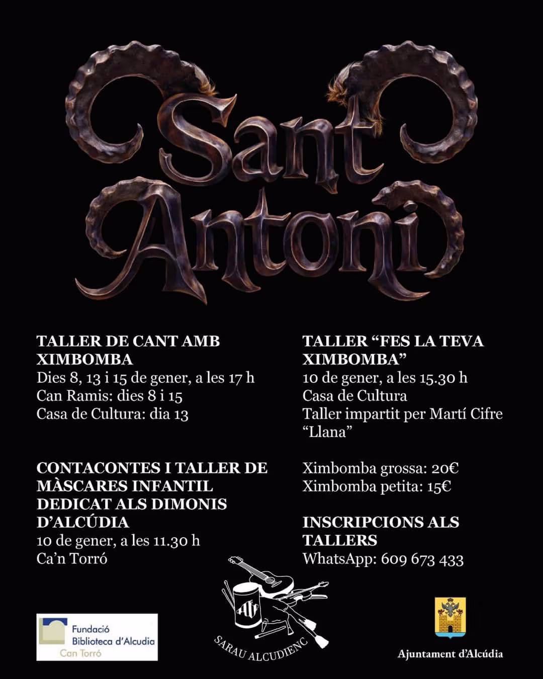 Sant Antoni Workshops (Alcúdia) 