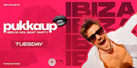 Ibiza Boat Party – Sunset | Pukka Up | Tuesdays