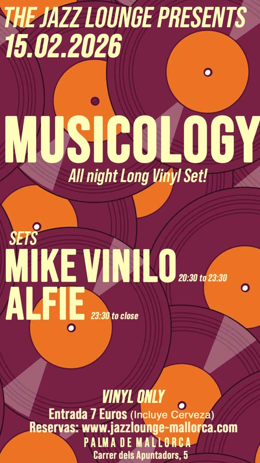 MUSICOLOGY – All-Night Vinyl Session (The Jazz Lounge)