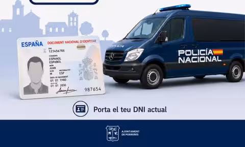 Renovació de DNI a Porreres