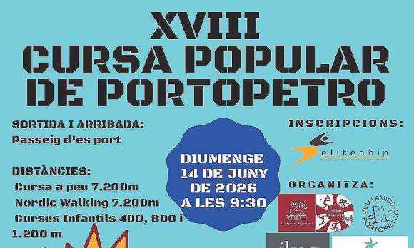 XVIII Cursa Festes de Sant Joan Portopetro