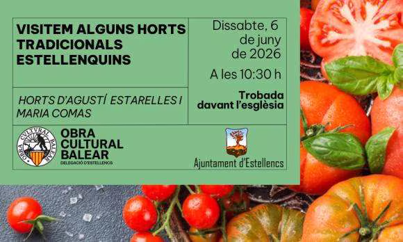 Visitem alguns horts tradicionals estellenquins