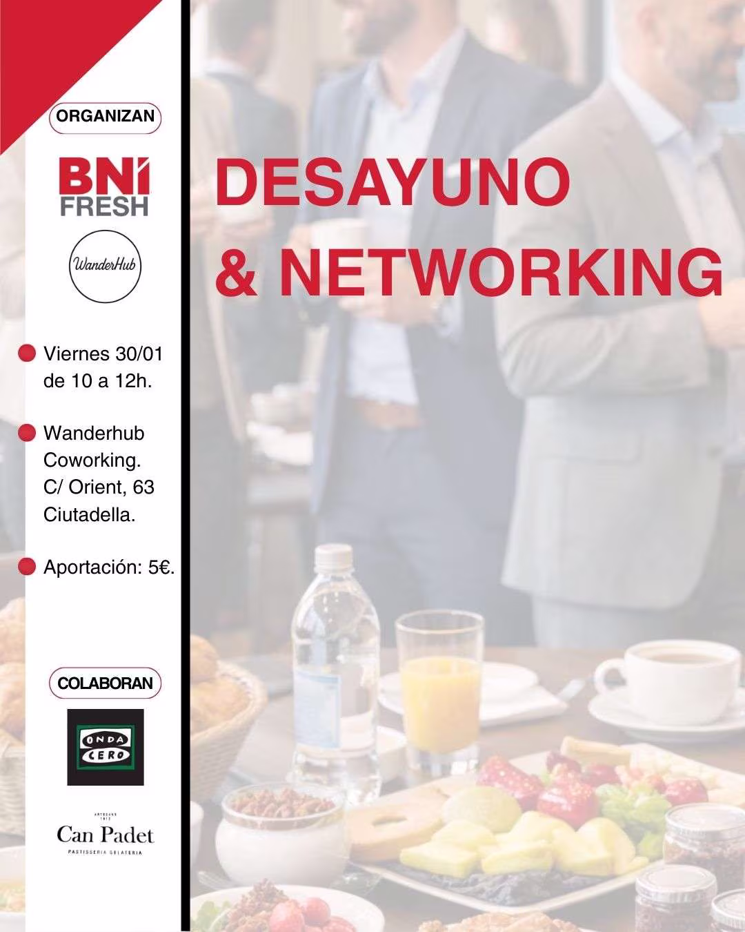 ESMORZAR & NETWORKING BNI FRESH