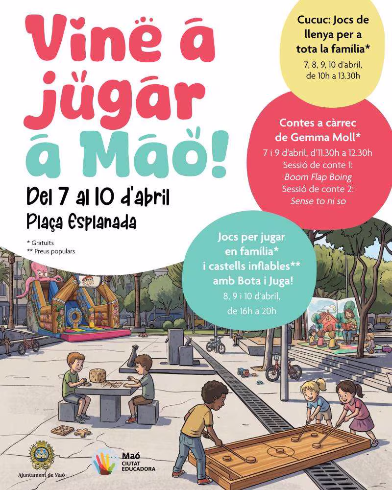 VAIG VENIR A JUGAR A MAÓ