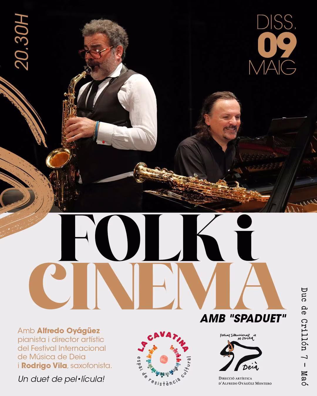 Concert Folk i Cinema – SpaDuet