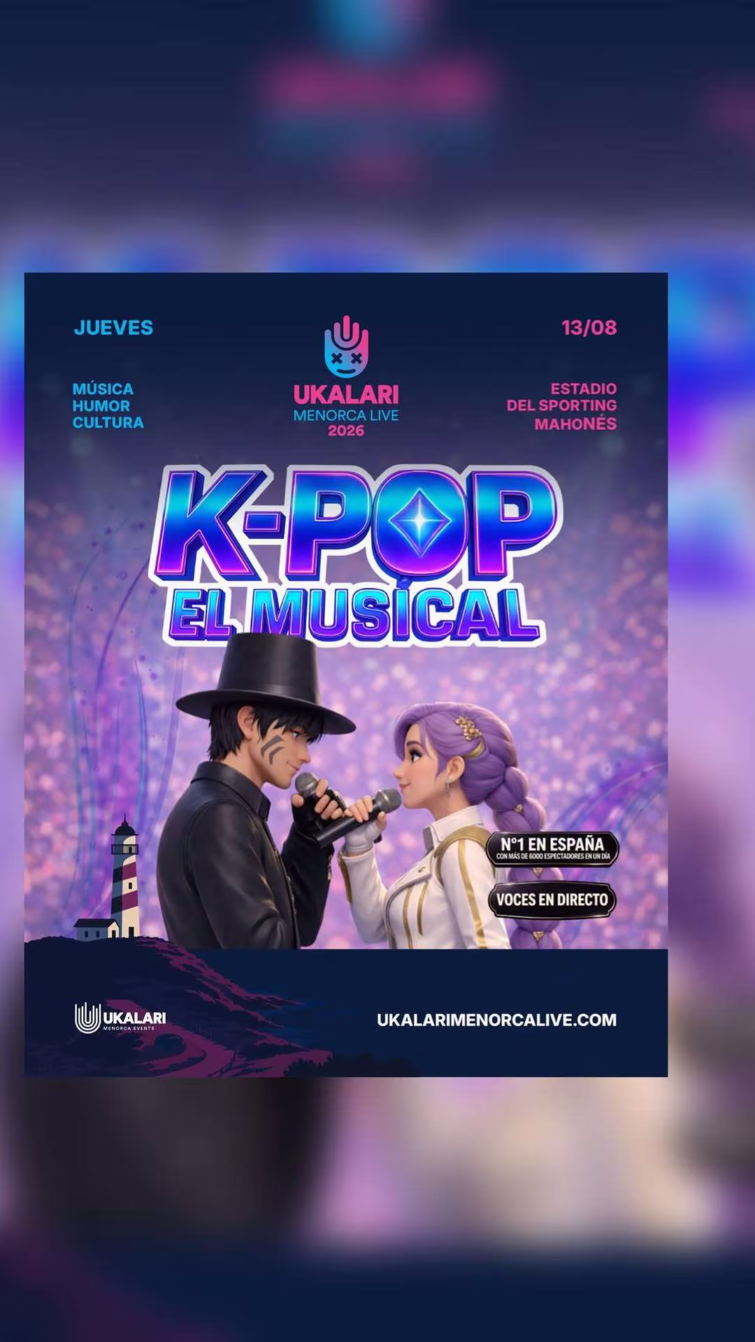 K-POP EL MUSICAL – Ukalari Menorca Live