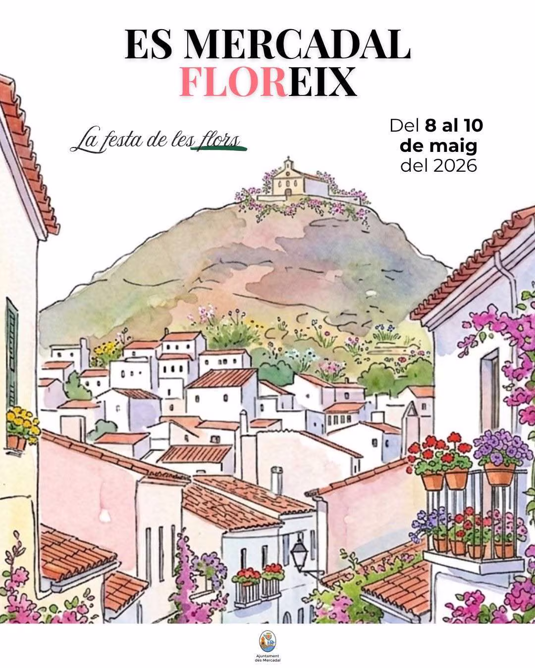 Es Mercadal Floreix – Taller d'esbós amb aquarel·la a càrrec de Magda Triay