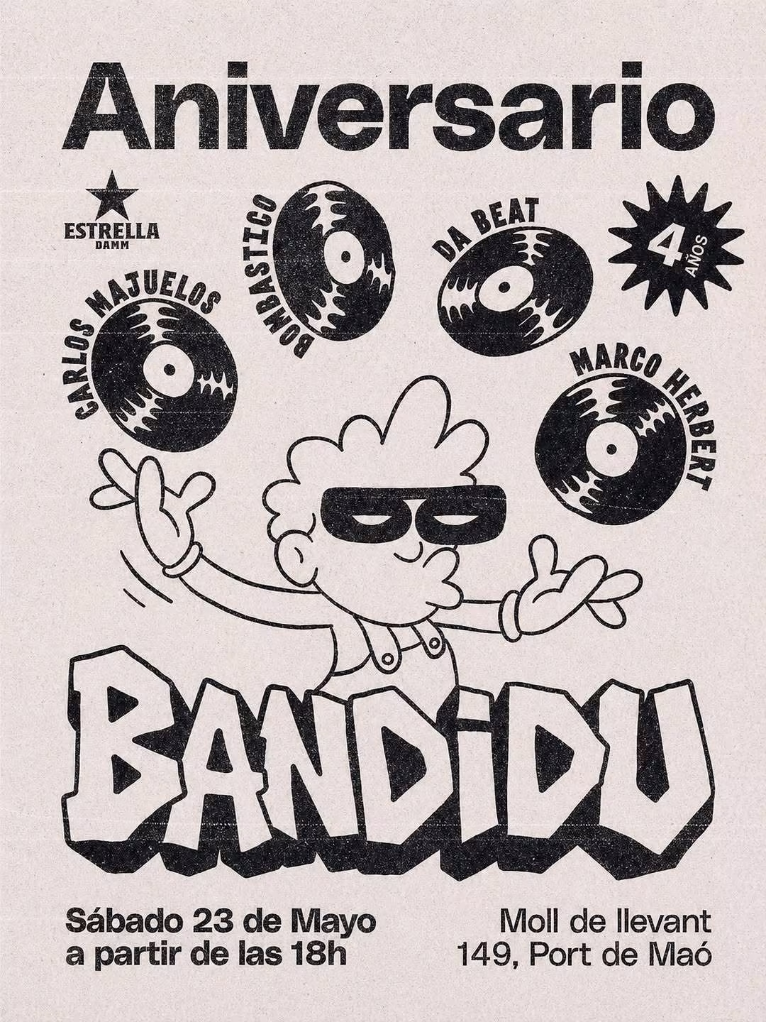 Quart aniversari de Bandidu
