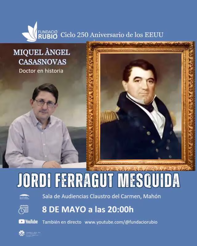 Conferència sobre Jordi Ferragut Mesquida – Miquel Àngel Casasnovas