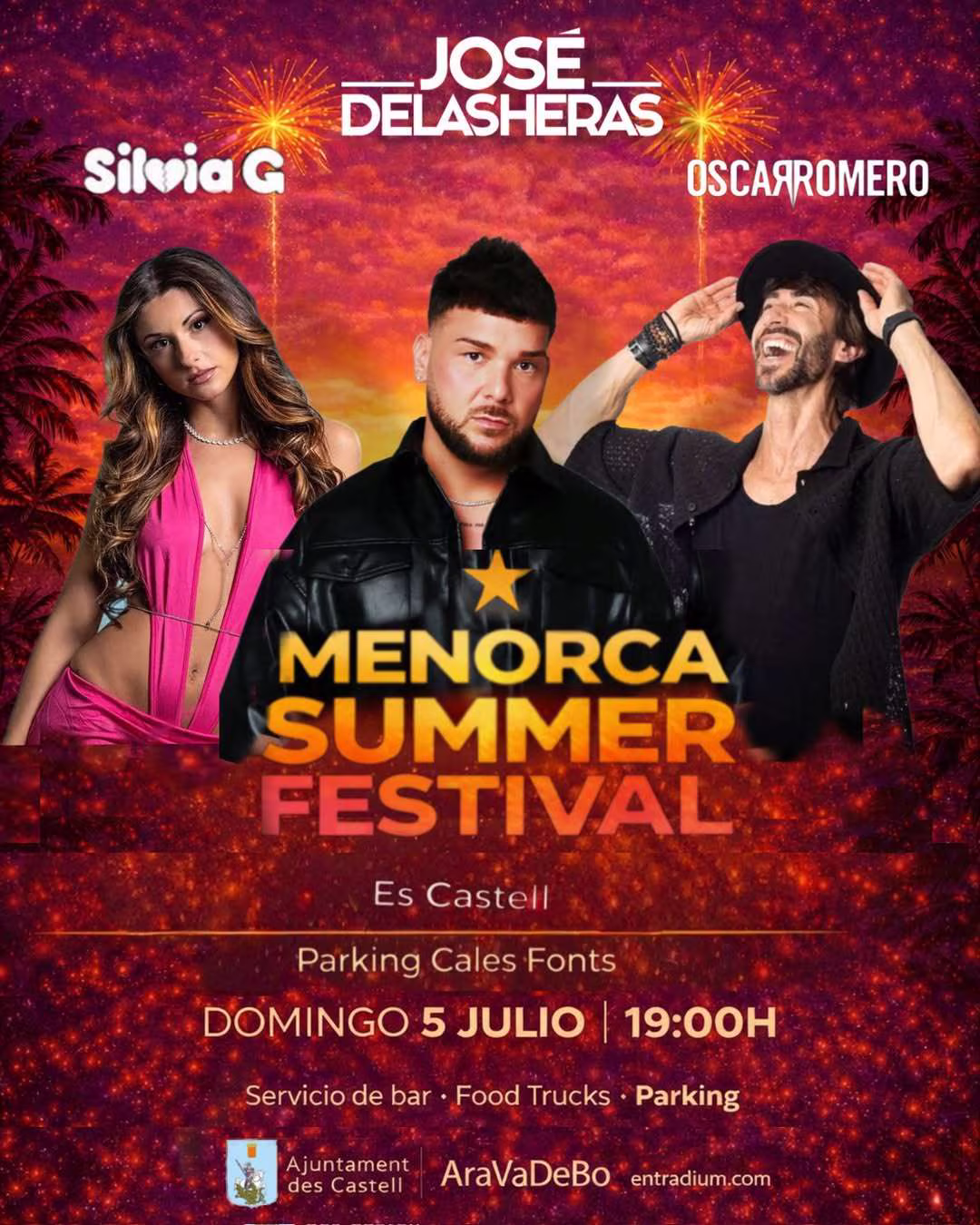 MENORCA SUMMER FESTIVAL 2026 – José de les Heras, Oscar Romero, Silvia G