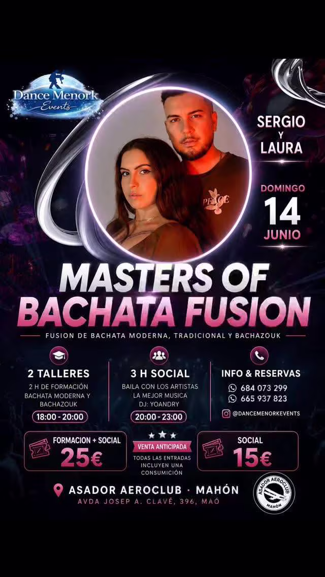 Formació de Bachata – Sergio i Laura