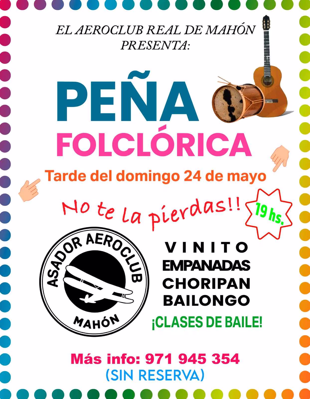 Penya Folklòrica – Aeroclub Reial de Maó