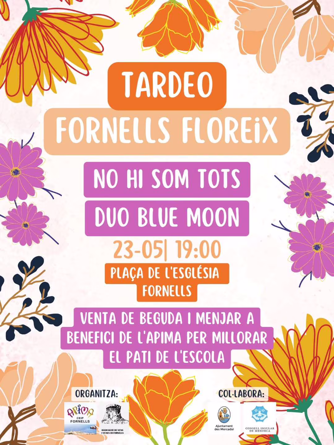 FORNELLS FLOREIX – No Hi Som Tots i Duo Blue Moon