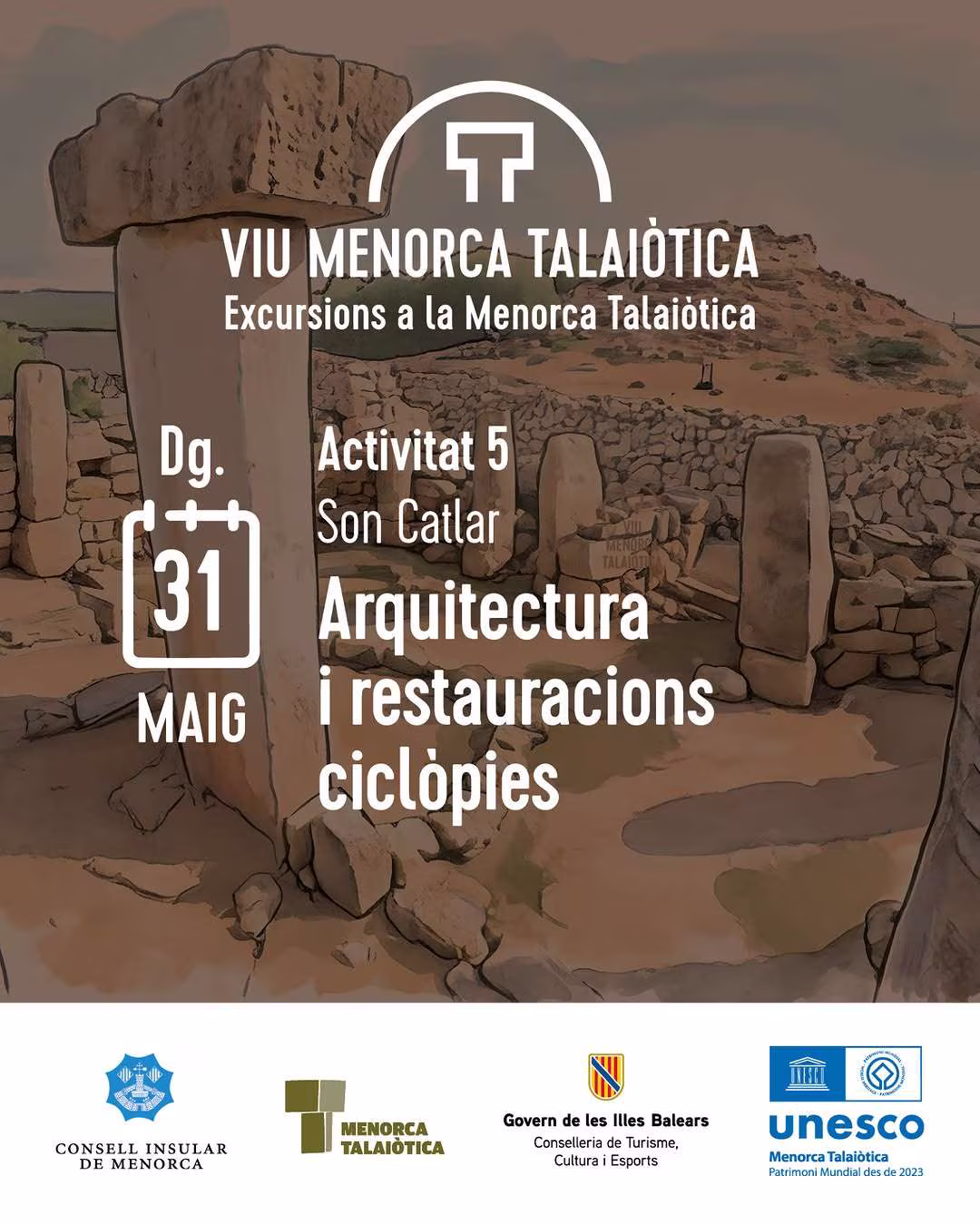 Activitats de 'Viu Menorca Talaiòtica' – Descobreix la muralla restaurada del poblat talaiòtic de Son Catlar