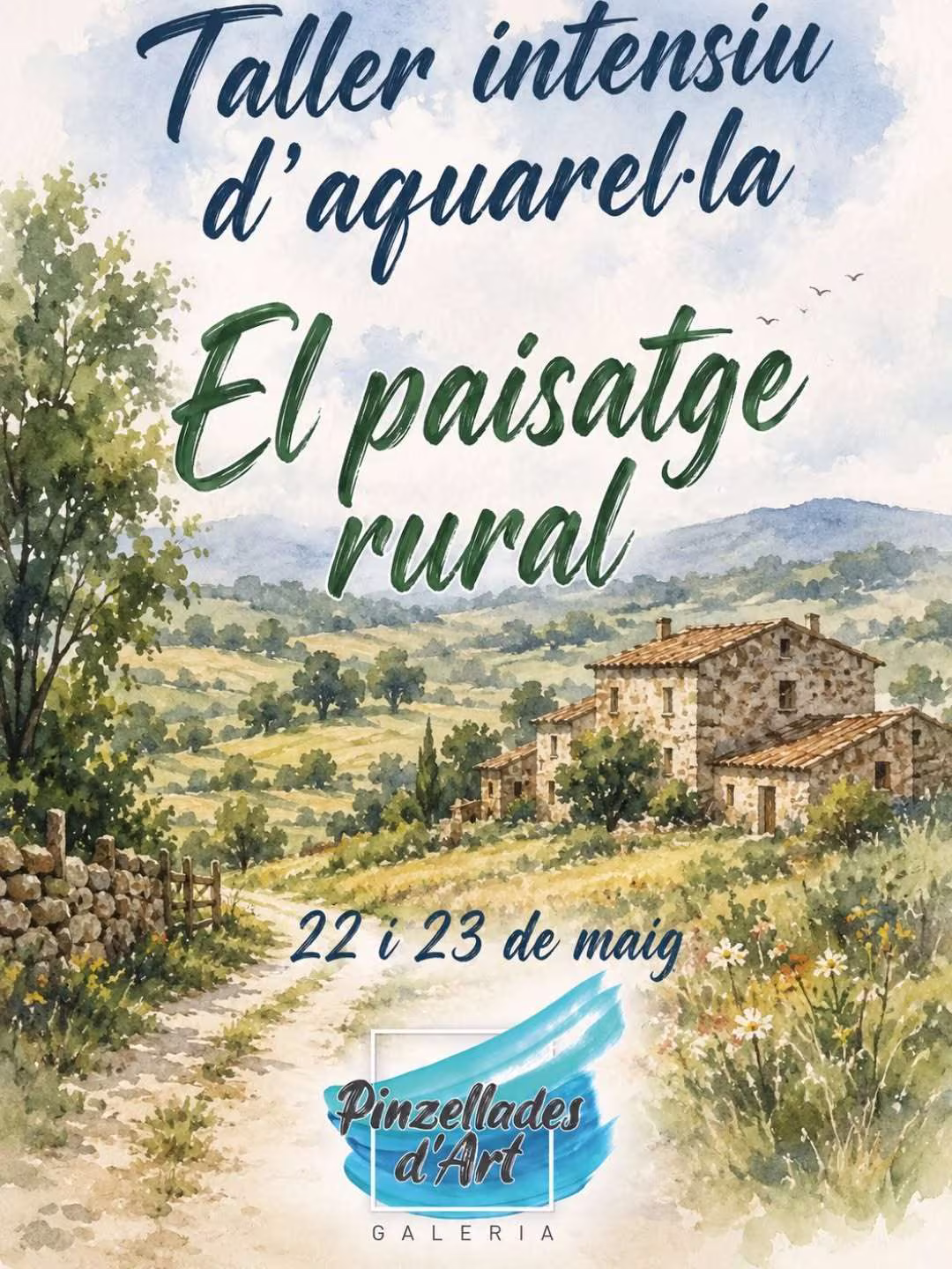 TALLER D'AQUAREL.LA – Taller intensiu d'aquarel·la