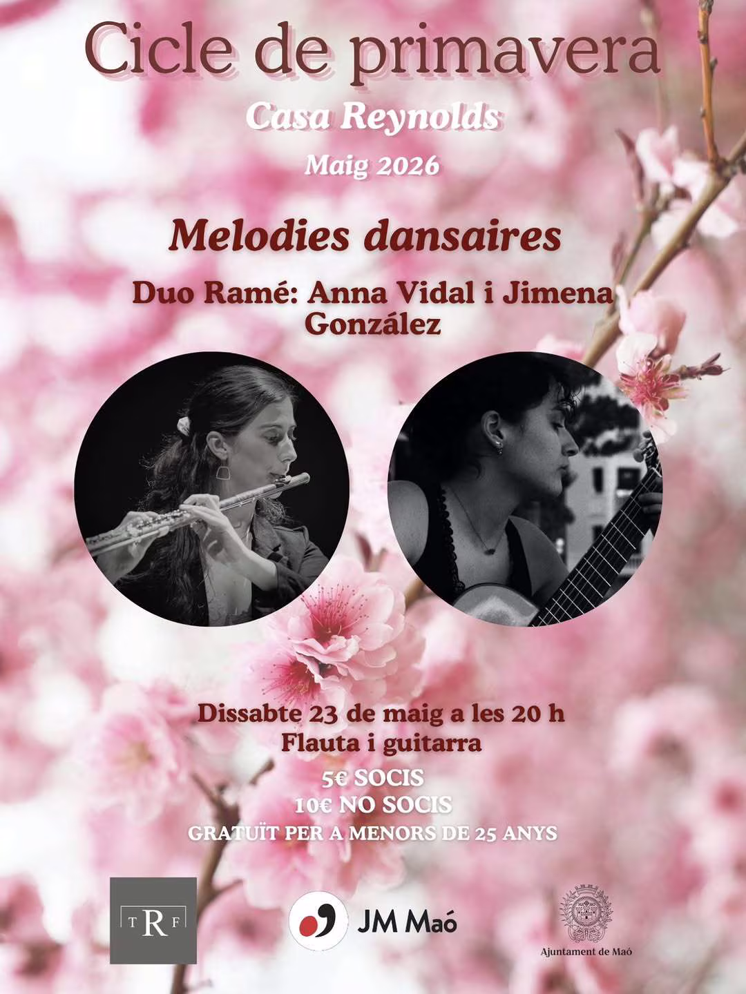 Concert de n'Anna Vidal i na Jimena González – Duet de flauta i guitarra
