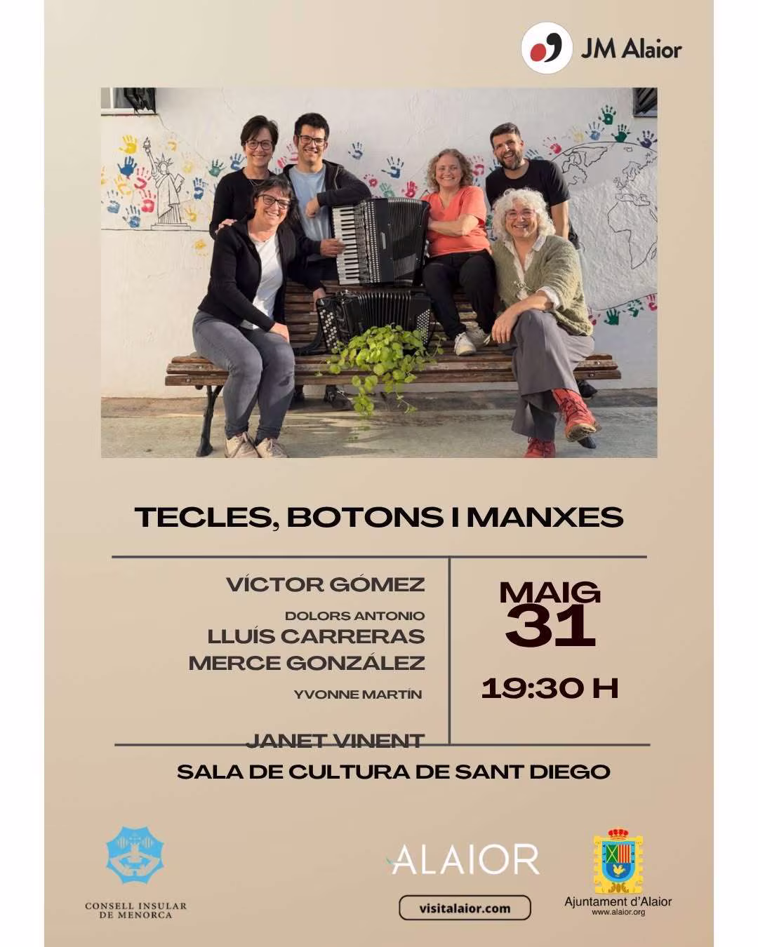 Tecles, botons i manxes – Joventuts Musicals de Menorca