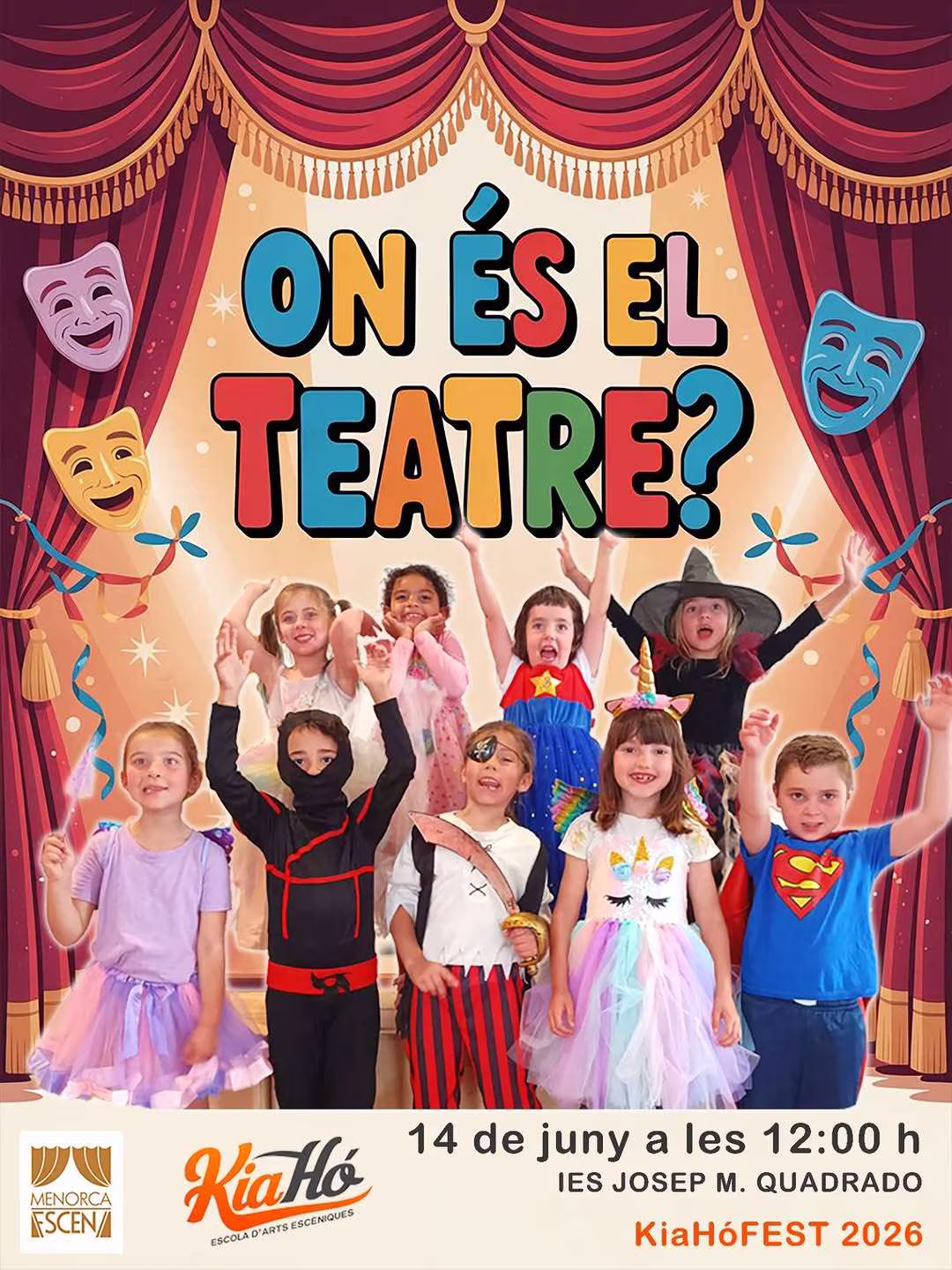ON ÉS EL TEATRE? – JOC TEATRAL