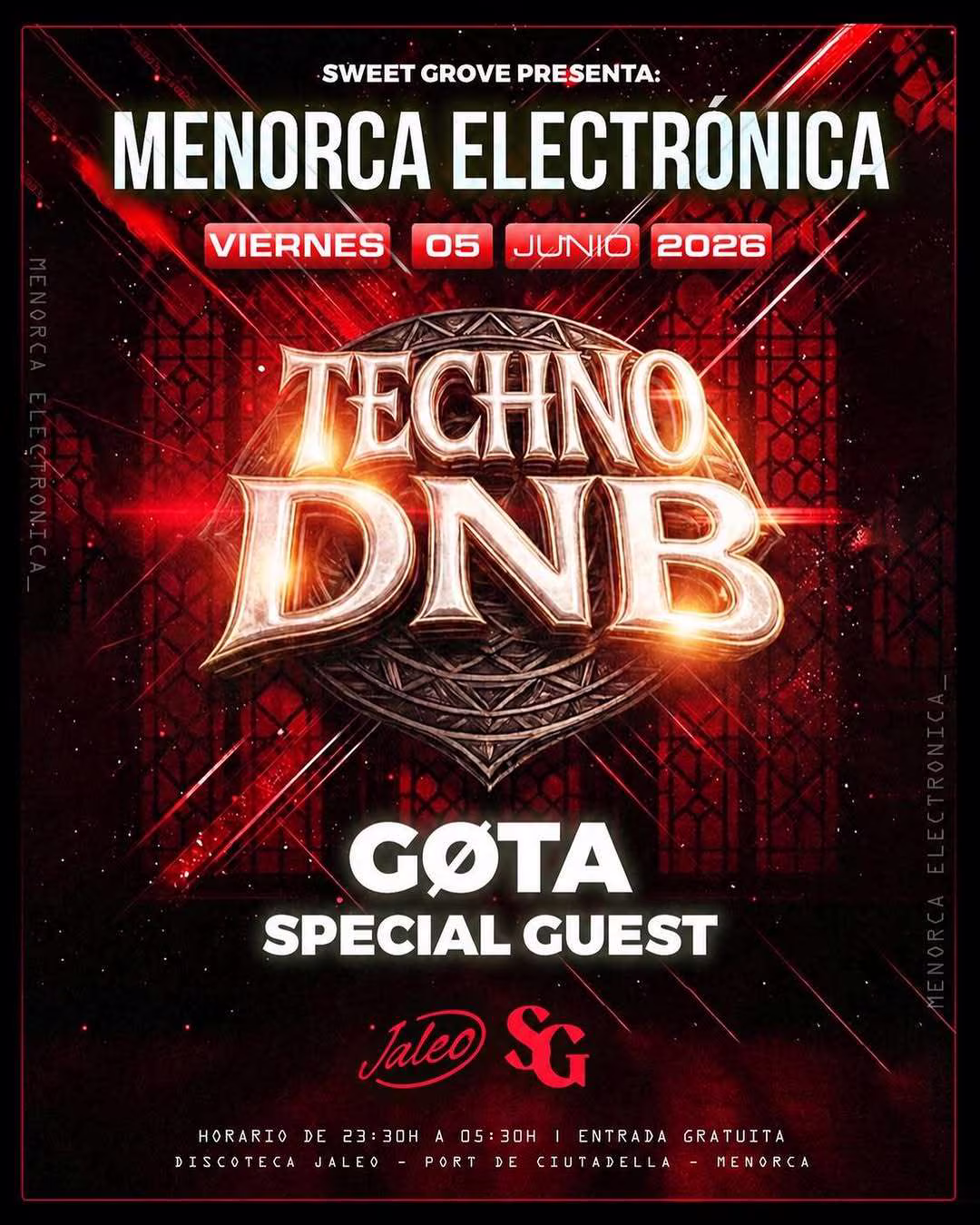 Nit de Techno i Drum and Bass – Gota DJ