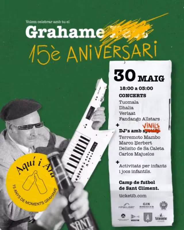 15è Aniversari – Grahame Pearce