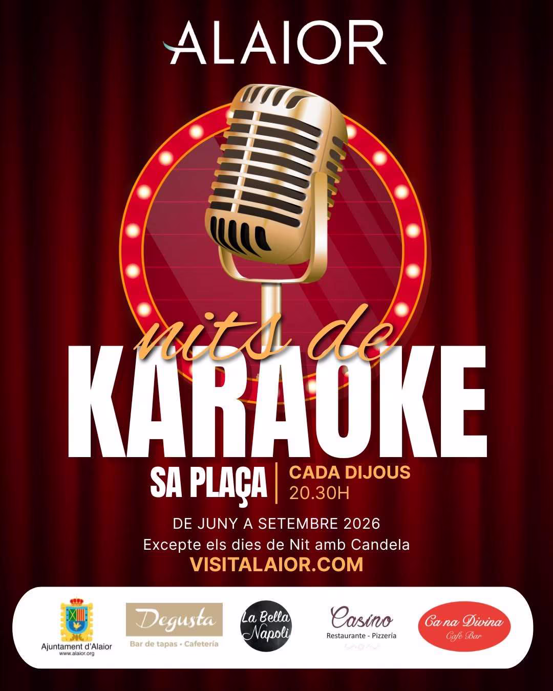 Karaoke d'Alaior - Ajuntament d'Alaior