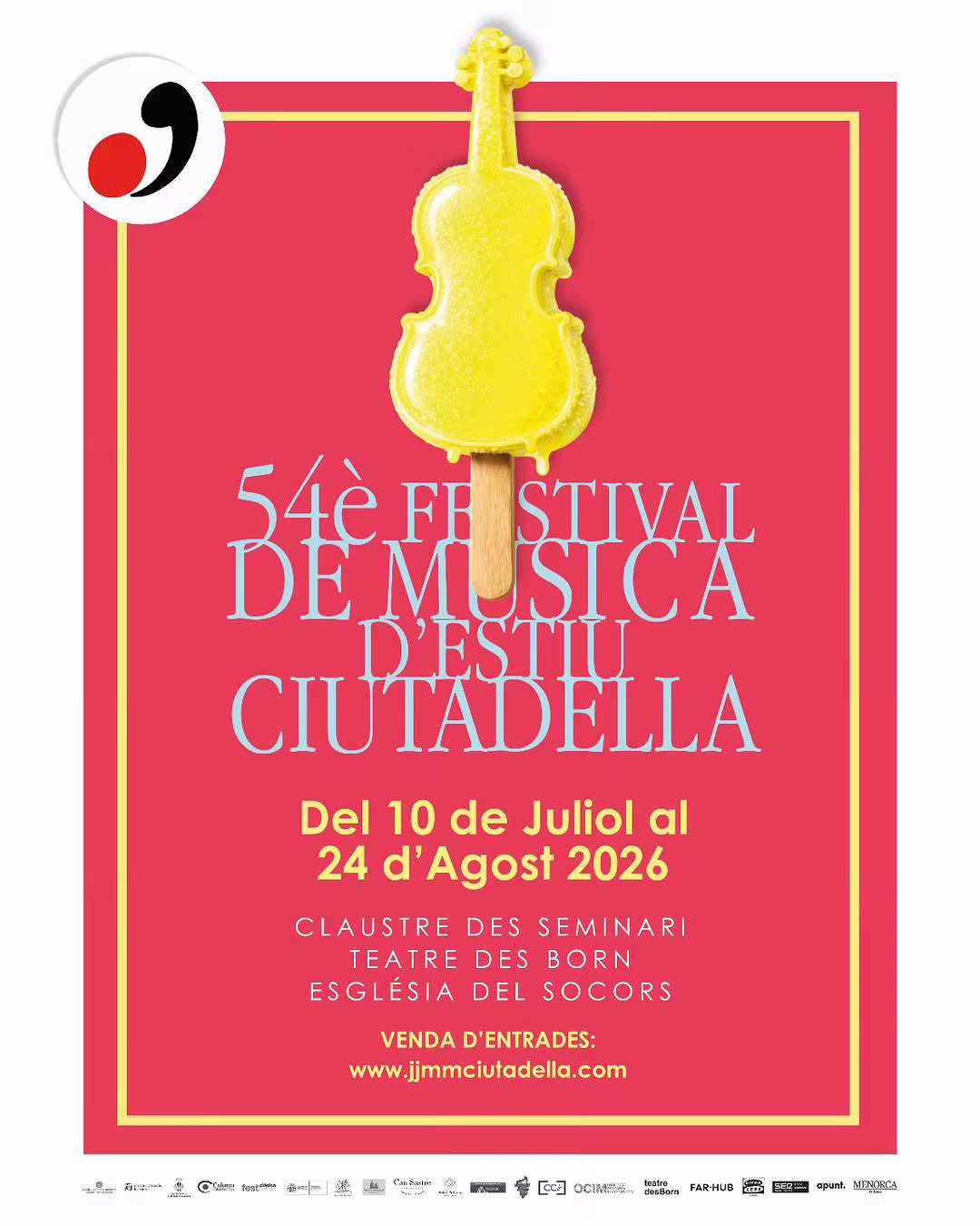 54 Festival de Música d'Estiu de Ciutadella – Festival de Música