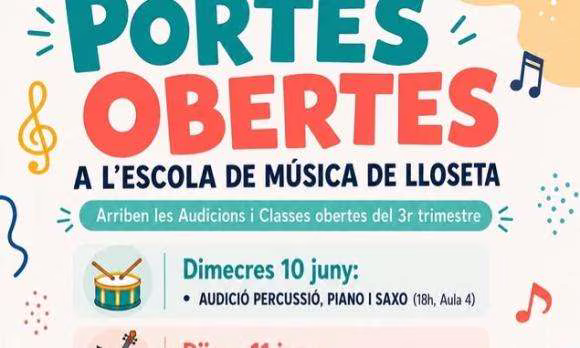 Portes obertes de l’Escola de Música