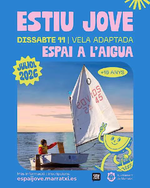 Espai a l'Aigua. SORTIDA VELA ADAPTADA
